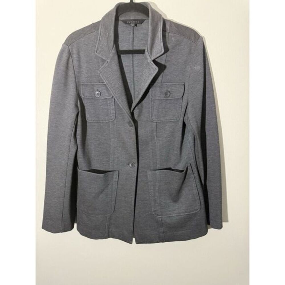 Express‎ Women's Grey Blazer  Size 9/10 Business